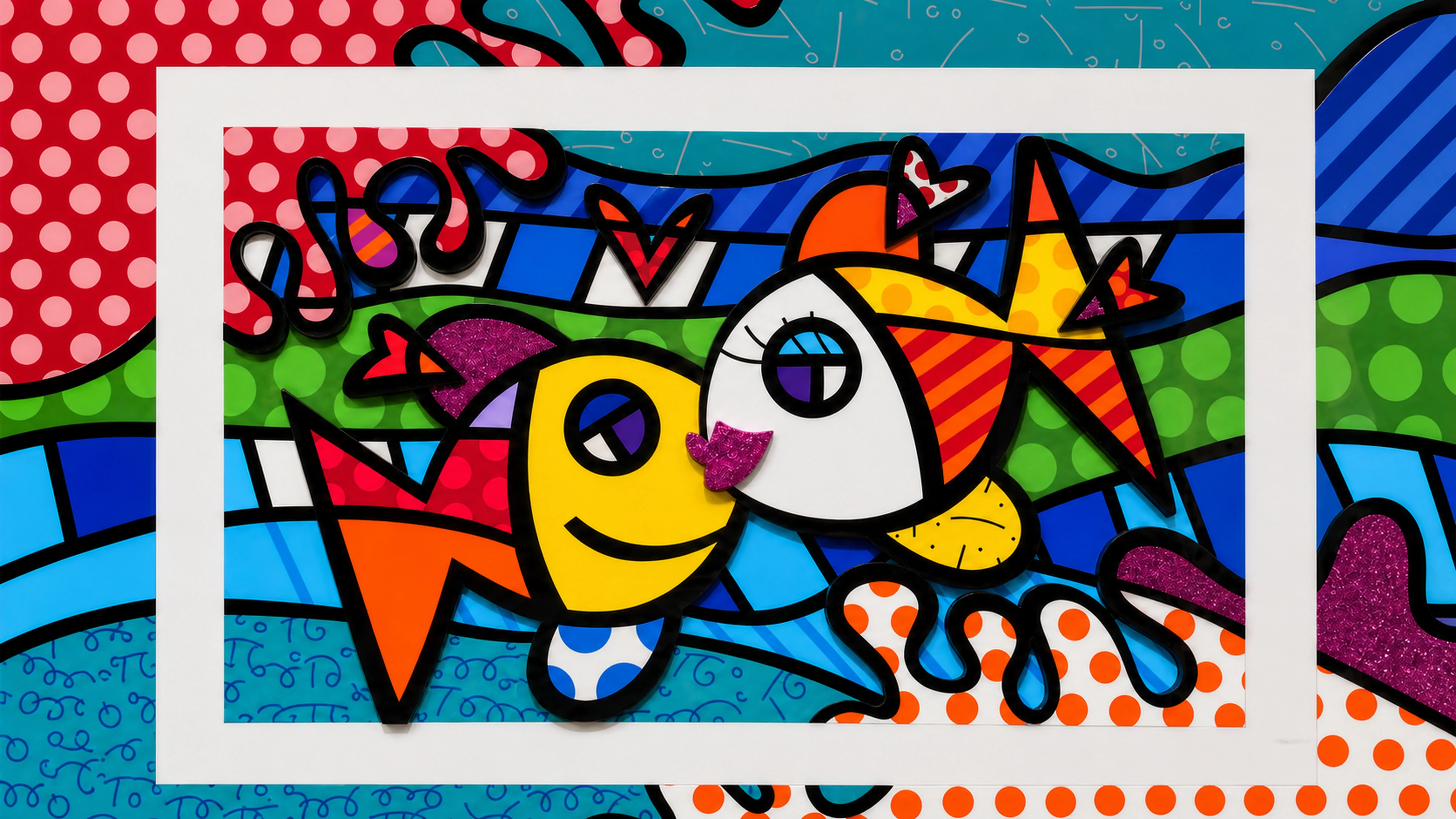 Soul Mates, Off the Hook by Romero Britto