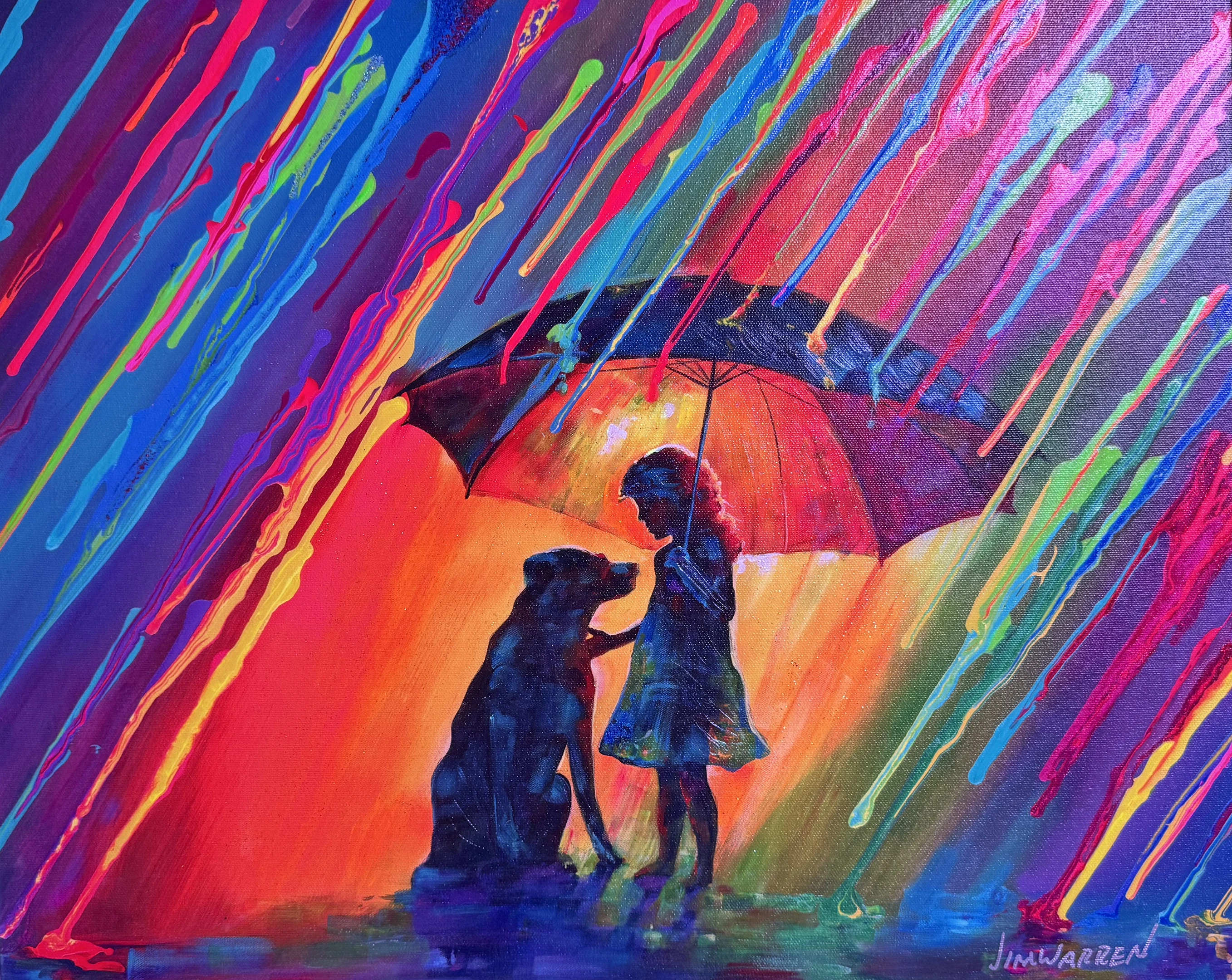 Reminiscing in the Rain by Jim Warren