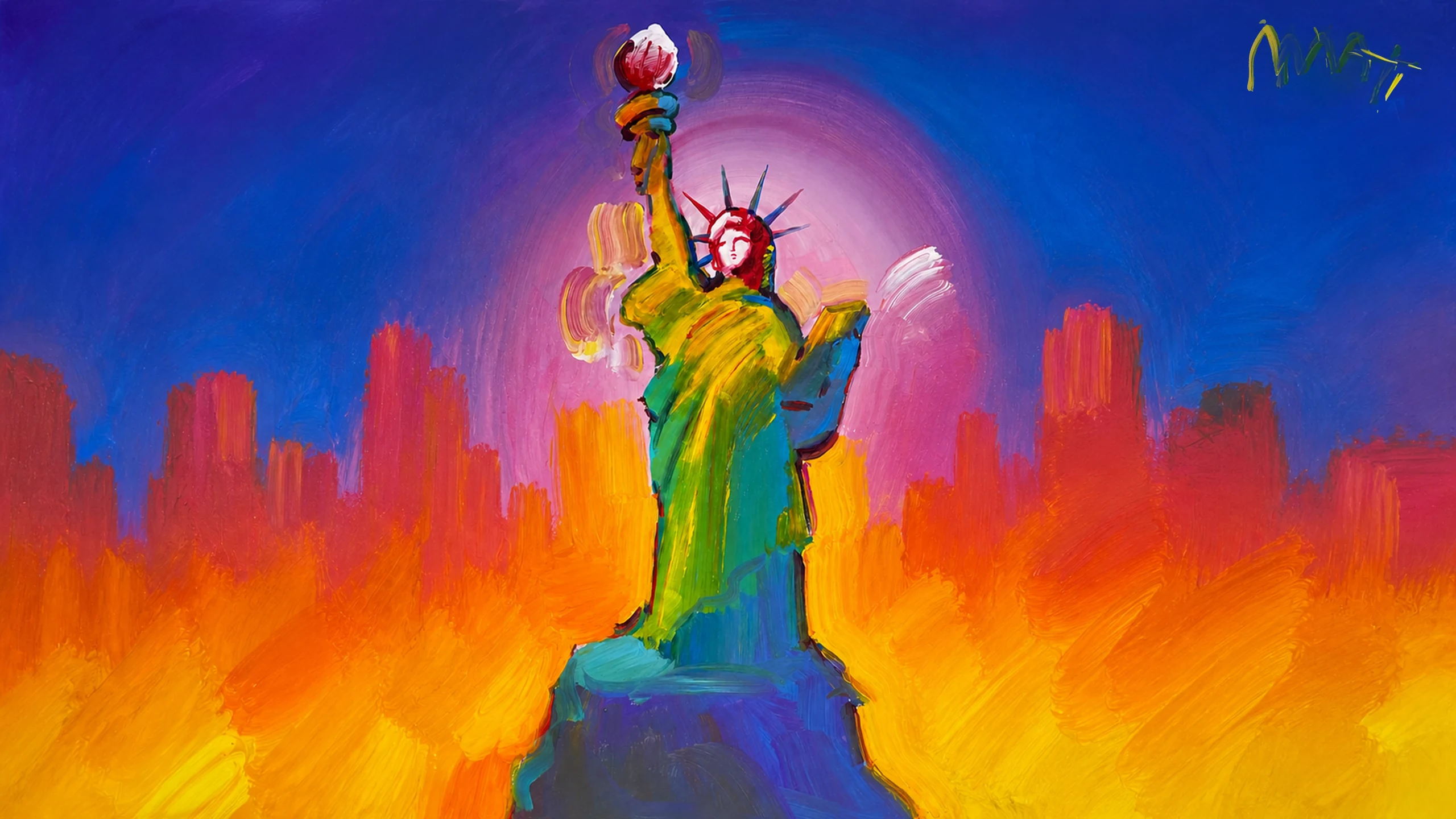 Statue of Liberty by Peter Max